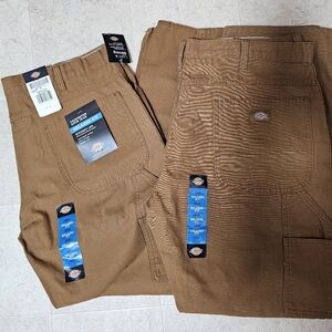 New Dickies Bundle Men's 38x32 Relaxed Fit Straight Leg Carpenter Duck Jeans NWT